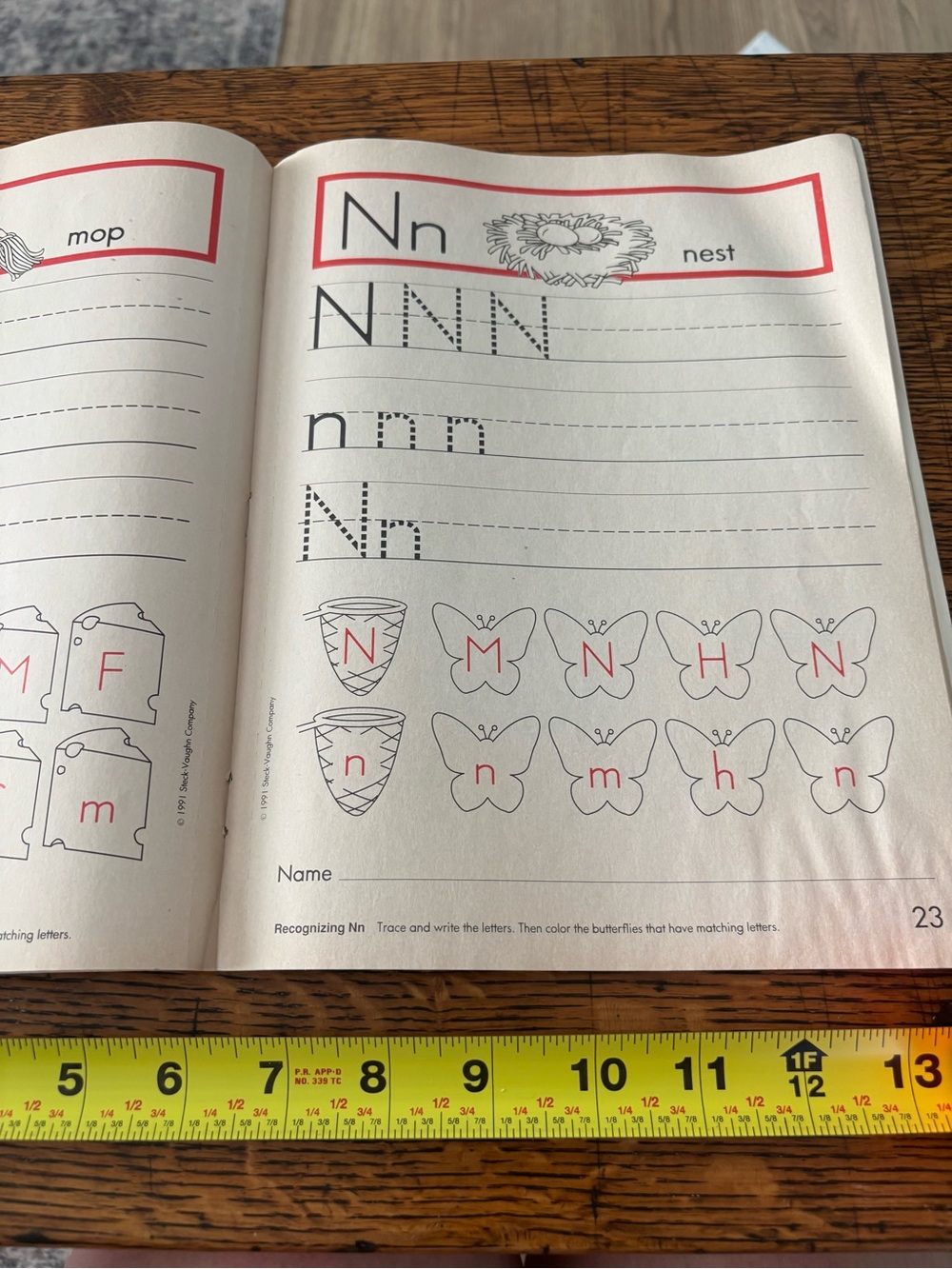 Vintage 1991 First-Time Phonics The Alphabet Book 2 Steck-Vaughn - Picture 2 of 5